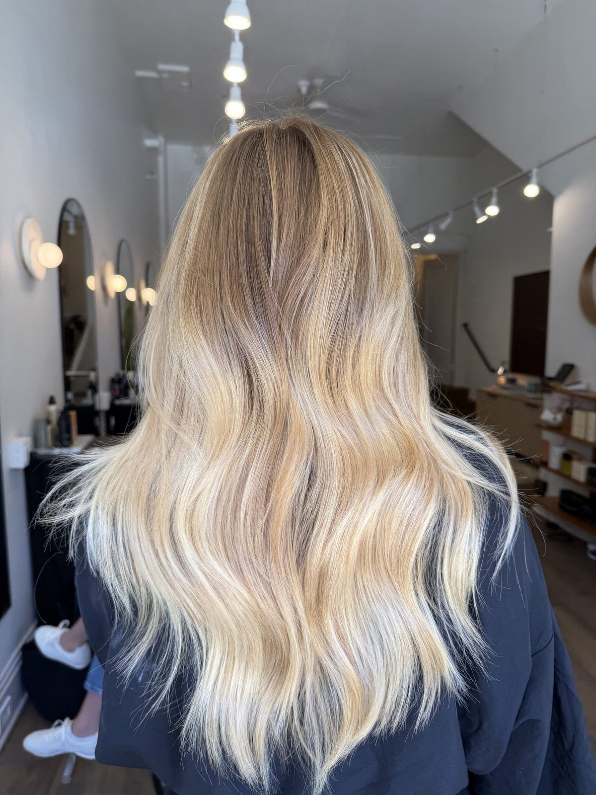 Finished hair look by Era Salon
